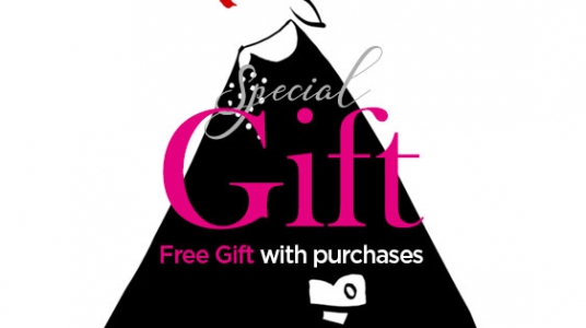 【Ended】 FREE GIFTS WITH PRUCHASES