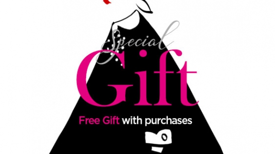 FREE GIFTS WITH PRUCHASES