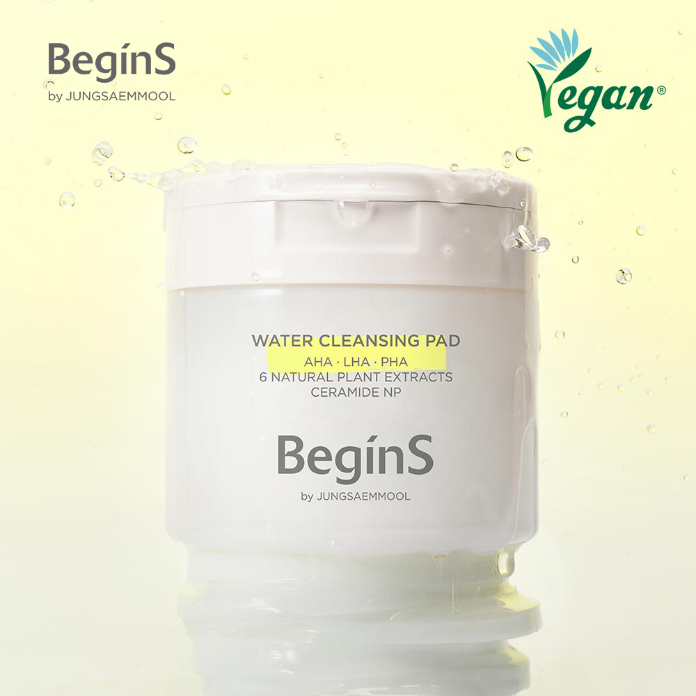 BeginS By JUNGSAEMMOOL Water Cleansing Pad 180ml(70ea)