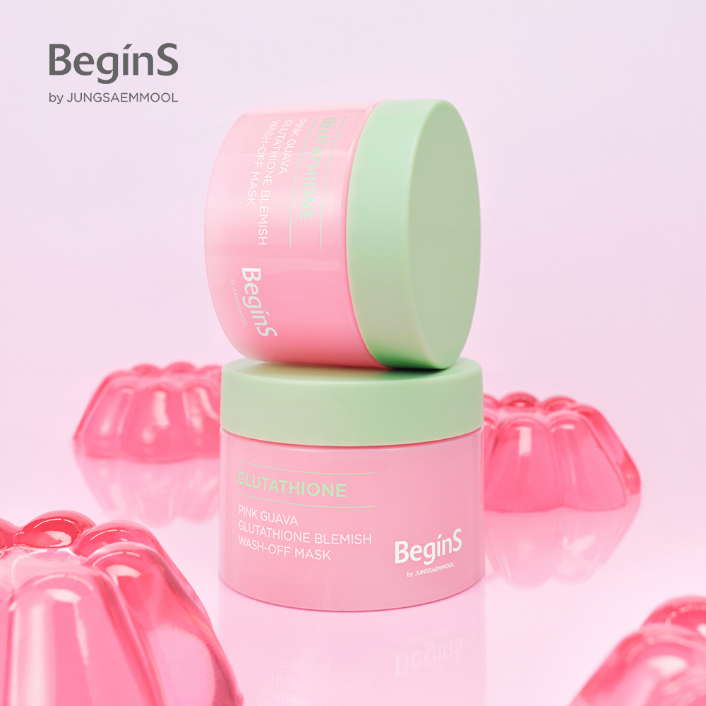 BeginS by JUNGSAEMMOOL Pink Guava Glutathione Blemish Wash-off Mask