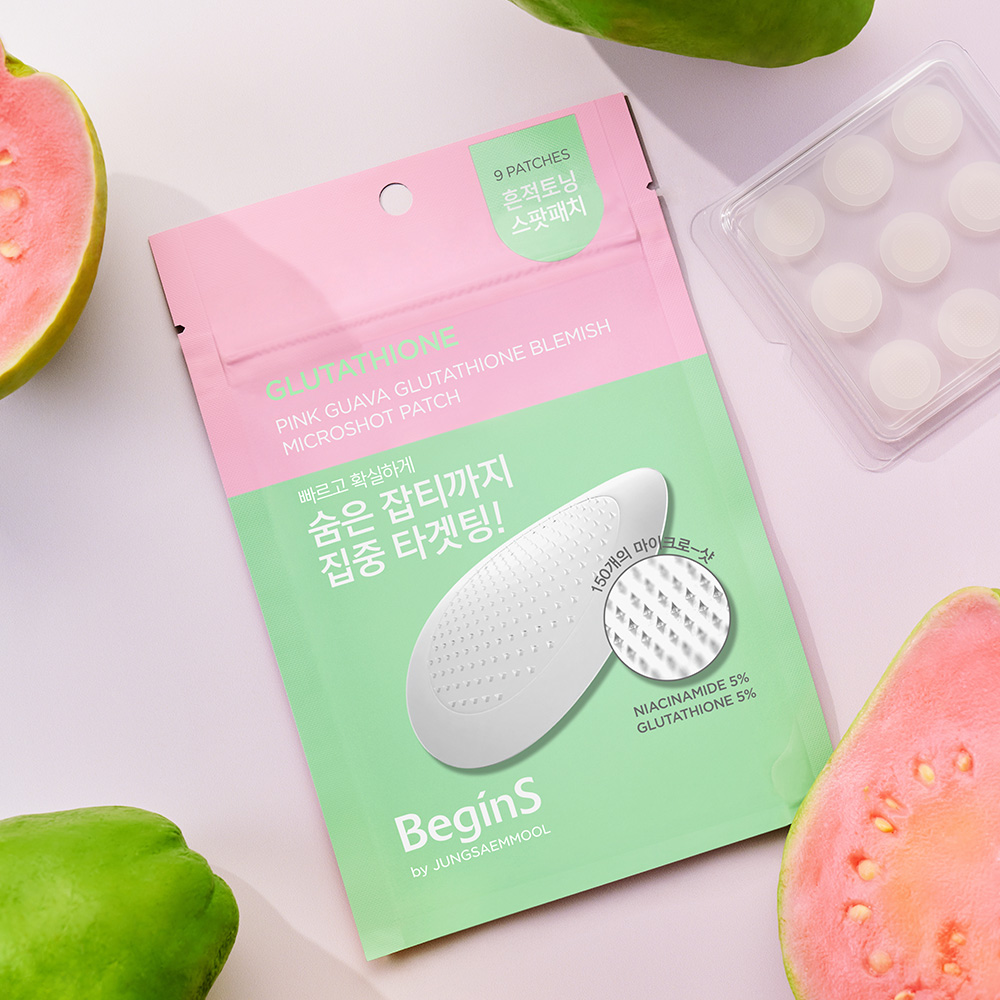 BeginS by JUNGSAEMMOOL Pink Guava Glutathione Blemish Microshot Patch