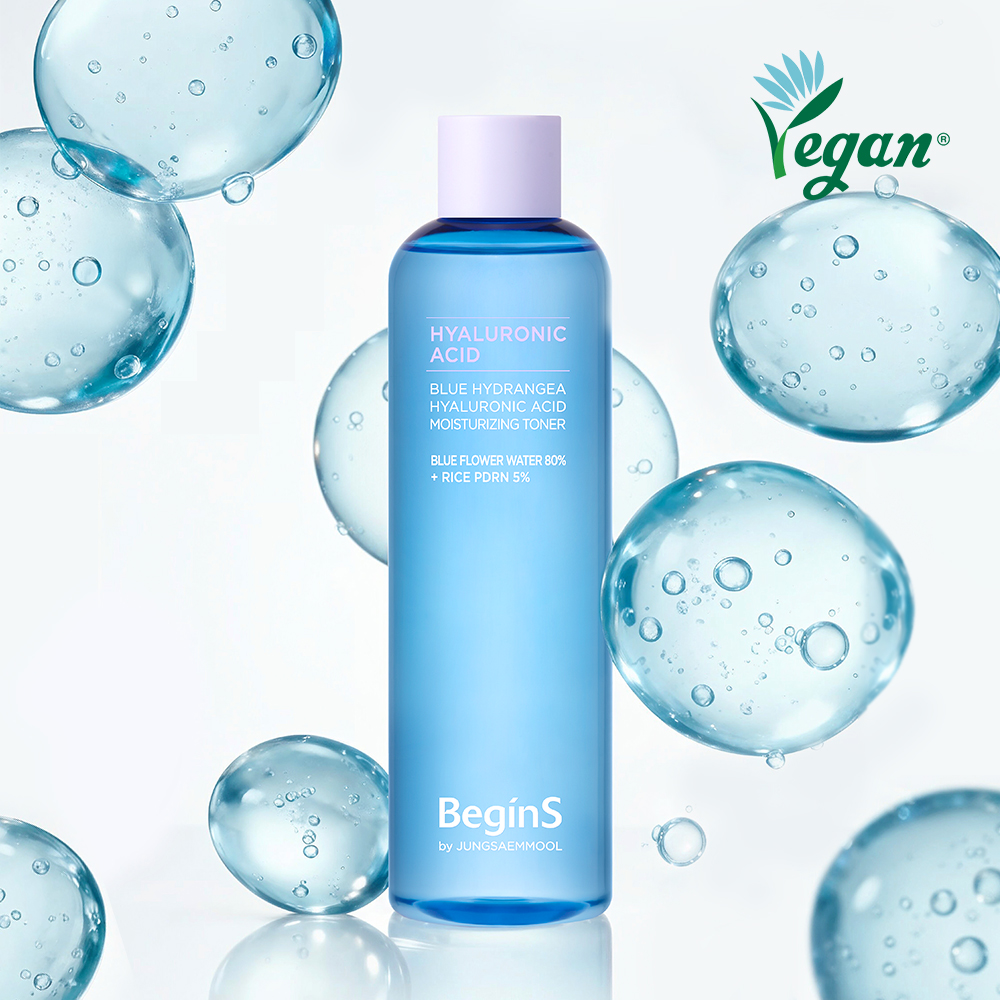 BeginS by JUNGSAEMMOOL Blue Hydrangea Hyaluronic Acid Moisturizing Toner