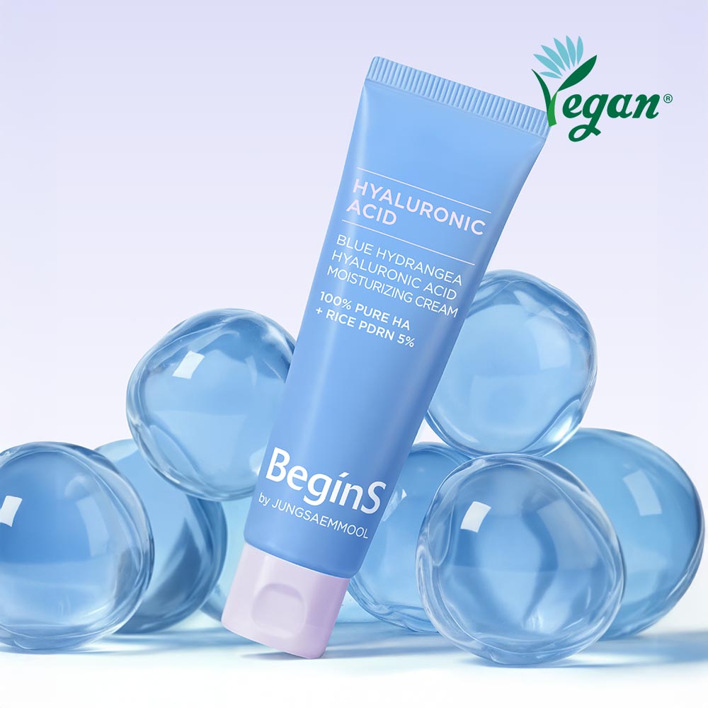 BeginS by JUNGSAEMMOOL Blue Hydrangea Hyaluronic Acid Moisturizing Cream