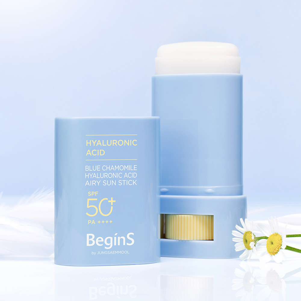 BeginS By JUNGSAEMMOOL Blue Chamomile Hyaluronic Acid Airy Stick