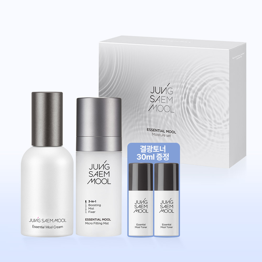 정샘물 에센셜 물 크림 +미스트 듀오 세트